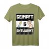 Geimpft & Entwurmt Gechipt Lustiges Fun Design T-Shirt – Perfekt für Tierärzte, Hundebesitzer & Familie zum aktuellen Thema