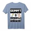 Geimpft & Entwurmt Gechipt Lustiges Fun Design T-Shirt – Perfekt für Tierärzte, Hundebesitzer & Familie zum aktuellen Thema