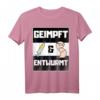 Geimpft & Entwurmt Gechipt Lustiges Fun Design T-Shirt – Perfekt für Tierärzte, Hundebesitzer & Familie zum aktuellen Thema