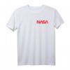 Offizielles NASA Logo T-Shirt mit Worm Vorder & Meatball Rückendruck – Perfektes Geschenk für Raumfahrt- und Weltraumfans