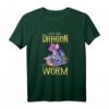 Ich bin ein Bücherdrache, kein Wurm! Lustiges Buch-Liebhaber T-Shirt – Perfektes Geschenk für Leser, Literatur-Dozenten & Buchfans
