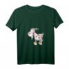 Damen Sweet Ziege für Ziegen Freunde - Tiermotiv T-Shirt mit V-Ausschnitt, Humorvolles Bauernhof-Design für Kinder, Damen & Herren