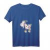 Damen Sweet Ziege für Ziegen Freunde - Tiermotiv T-Shirt mit V-Ausschnitt, Humorvolles Bauernhof-Design für Kinder, Damen & Herren
