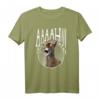 Lustiges Schreiende Ziege T-Shirt - Geschenk für Ziegenliebhaber, Bauernhof-Fans und Tierfreunde