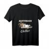 Auftrags Chiller Ziege Ziegen Ziegenbock Billy Goat T-Shirt mit V-Ausschnitt – Lustiges Tier-Design für Landwirte & Ziegenliebhaber zum Geburtstag & Weihnachten