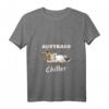Auftrags Chiller Ziege Ziegen Ziegenbock Billy Goat T-Shirt mit V-Ausschnitt – Lustiges Tier-Design für Landwirte & Ziegenliebhaber zum Geburtstag & Weihnachten
