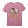 Offizielles Schlafshirt Pyjama mit Ziege Bock Geiss - Lustiges Geschenk für Langschläfer, Morgenmuffel & Ziegenfans für Damen und Herren