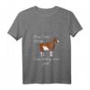 Damen Nachdenken über Ziegen T-Shirt mit Ironischem Bauernhoftier-Design und V-Ausschnitt – Lustiges Geschenk für Ziegenbesitzer und Bauernhofliebhaber