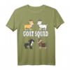 Niedliches Ziegen Lächelnd T-Shirt mit ironischem Spruch – Lustiges Geschenk für Ziegenbesitzer, Bauernhofliebhaber & Tierfreunde