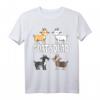 Niedliches Ziegen Lächelnd T-Shirt mit ironischem Spruch – Lustiges Geschenk für Ziegenbesitzer, Bauernhofliebhaber & Tierfreunde
