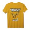Zuhause ist, wo meine Ziegen sind T-Shirt – Lustiges Geschenk für Ziegenliebhaber, Ziegenzüchter und Tierfreunde zu Geburtstagen und Weihnachten