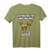 Zuhause ist, wo meine Ziegen sind T-Shirt – Lustiges Geschenk für Ziegenliebhaber, Ziegenzüchter und Tierfreunde zu Geburtstagen und Weihnachten