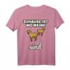 Zuhause ist, wo meine Ziegen sind T-Shirt – Lustiges Geschenk für Ziegenliebhaber, Ziegenzüchter und Tierfreunde zu Geburtstagen und Weihnachten