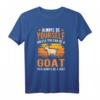 Lustiges Ziegen T-Shirt - Always be yourself Unless you can be a Goat Motiv für Ziegenbesitzer, Ziegenzüchter und Bauernhoffans