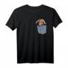 Lustiges Baby Ziege T-Shirt mit Peek-A-Boo Tasche – Witziges Tiermotiv für Babys und Kinder
