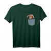 Lustiges Baby Ziege T-Shirt mit Peek-A-Boo Tasche – Witziges Tiermotiv für Babys und Kinder