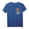 Lustiges Baby Ziege T-Shirt mit Peek-A-Boo Tasche – Witziges Tiermotiv für Babys und Kinder