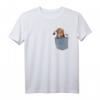 Lustiges Baby Ziege T-Shirt mit Peek-A-Boo Tasche – Witziges Tiermotiv für Babys und Kinder