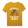 Mir reichts ich geh zu meinen Ziegen T-Shirt – Lustiges Geschenk für Bauern, Ziegenbesitzer & Tierliebhaber zu Geburtstag & Weihnachten