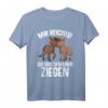 Mir reichts ich geh zu meinen Ziegen T-Shirt – Lustiges Geschenk für Bauern, Ziegenbesitzer & Tierliebhaber zu Geburtstag & Weihnachten