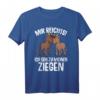 Mir reichts ich geh zu meinen Ziegen T-Shirt – Lustiges Geschenk für Bauern, Ziegenbesitzer & Tierliebhaber zu Geburtstag & Weihnachten