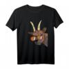 Ziege mit Sonnenbrille T-Shirt - Lustiges Tierdesign, Perfekt als Geschenk für Ziegenliebhaber
