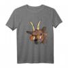 Ziege mit Sonnenbrille T-Shirt - Lustiges Tierdesign, Perfekt als Geschenk für Ziegenliebhaber