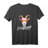 Lustiges Dorfkind Ziege mit Herz T-Shirt für Frauen, Damen & Mädchen – Perfektes Geschenk für Tierliebhaberinnen, Bäuerinnen & Landfrauen