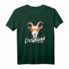 Lustiges Dorfkind Ziege mit Herz T-Shirt für Frauen, Damen & Mädchen – Perfektes Geschenk für Tierliebhaberinnen, Bäuerinnen & Landfrauen