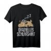 Offizielles Schlafshirt Herren & Damen mit Ziege - Lustiges Geschenk zum Geburtstag, Weihnachten oder für Morgenmuffel
