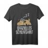 Offizielles Schlafshirt Herren & Damen mit Ziege - Lustiges Geschenk zum Geburtstag, Weihnachten oder für Morgenmuffel