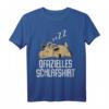 Offizielles Schlafshirt Herren & Damen mit Ziege - Lustiges Geschenk zum Geburtstag, Weihnachten oder für Morgenmuffel