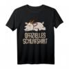 Offizielles Ziege Geiss Schlafshirt Pyjama - Lustiges Geschenk für Langschläfer, Morgenmuffel und Ziegenliebhaber
