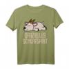 Offizielles Ziege Geiss Schlafshirt Pyjama - Lustiges Geschenk für Langschläfer, Morgenmuffel und Ziegenliebhaber