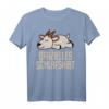 Offizielles Ziege Geiss Schlafshirt Pyjama - Lustiges Geschenk für Langschläfer, Morgenmuffel und Ziegenliebhaber