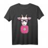 Lustiges Ziegen Donut Party Shirt für Kinder – Perfektes Geschenk für Ziegen- und Donut-Liebhaber, ideal für Geburtstage, Halloween & Weihnachten