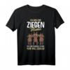 Ziegen Mama Landwirtin T-Shirt - Lustiges Geschenk für Bäuerin, Ziegenbesitzerin & Tierliebhaberinnen zu Geburtstag & Weihnachten