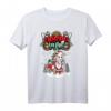 Happy Yule Wikinger Weihnachtstiere - Ziege T-Shirt mit Schneelandschaft und Wikinger-Symbolen für festliche Feiertage