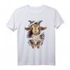 Lustiges Ziege T-Shirt mit zerrissener Kleidung für Kinder, Damen & Herren - Perfektes Ziegen Geschenk & Zubehör