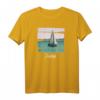 Sportsegler Segeln Geschenk mit Segelboot T-Shirt - Perfekt für Kapitäne, Regattasegler & Wassersportliebhaber