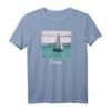 Sportsegler Segeln Geschenk mit Segelboot T-Shirt - Perfekt für Kapitäne, Regattasegler & Wassersportliebhaber
