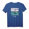 Sportsegler Segeln Geschenk mit Segelboot T-Shirt - Perfekt für Kapitäne, Regattasegler & Wassersportliebhaber