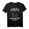 Zwergpinscher Glitzer Hundehalter Geschenk - Lustiges Gassi Fun Hunde T-Shirt für Hundeliebhaber, Freunde & Familie