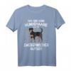 Zwergpinscher Glitzer Hundehalter Geschenk - Lustiges Gassi Fun Hunde T-Shirt für Hundeliebhaber, Freunde & Familie