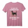 Zwergpinscher Glitzer Hundehalter Geschenk - Lustiges Gassi Fun Hunde T-Shirt für Hundeliebhaber, Freunde & Familie