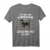 Zwergpinscher Glitzer Hundehalter Geschenk - Lustiges Gassi Fun Hunde T-Shirt für Hundeliebhaber, Freunde & Familie