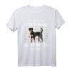 Zwergpinscher Glitzer Hundehalter Geschenk - Lustiges Gassi Fun Hunde T-Shirt für Hundeliebhaber, Freunde & Familie