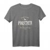 Vintage Miniature Pinscher Langarmshirt für Hundeliebhaber - Klassisch geschnitten, doppelt genähter Saum, ideal für Zwergpinscher Fans