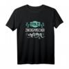 Damen Zwergpinscher Mama T-Shirt - Lustiges Hundehalterinnen Motiv für Hundeliebhaberinnen & Züchterinnen, Geschenkidee zum Geburtstag & Weihnachten