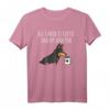 All I Need Is Coffee And My Zwergpinscher T-Shirt – Lustiges Hundeshirt für Hundeliebhaber und Kaffee-Fans, Perfekt als Geschenk